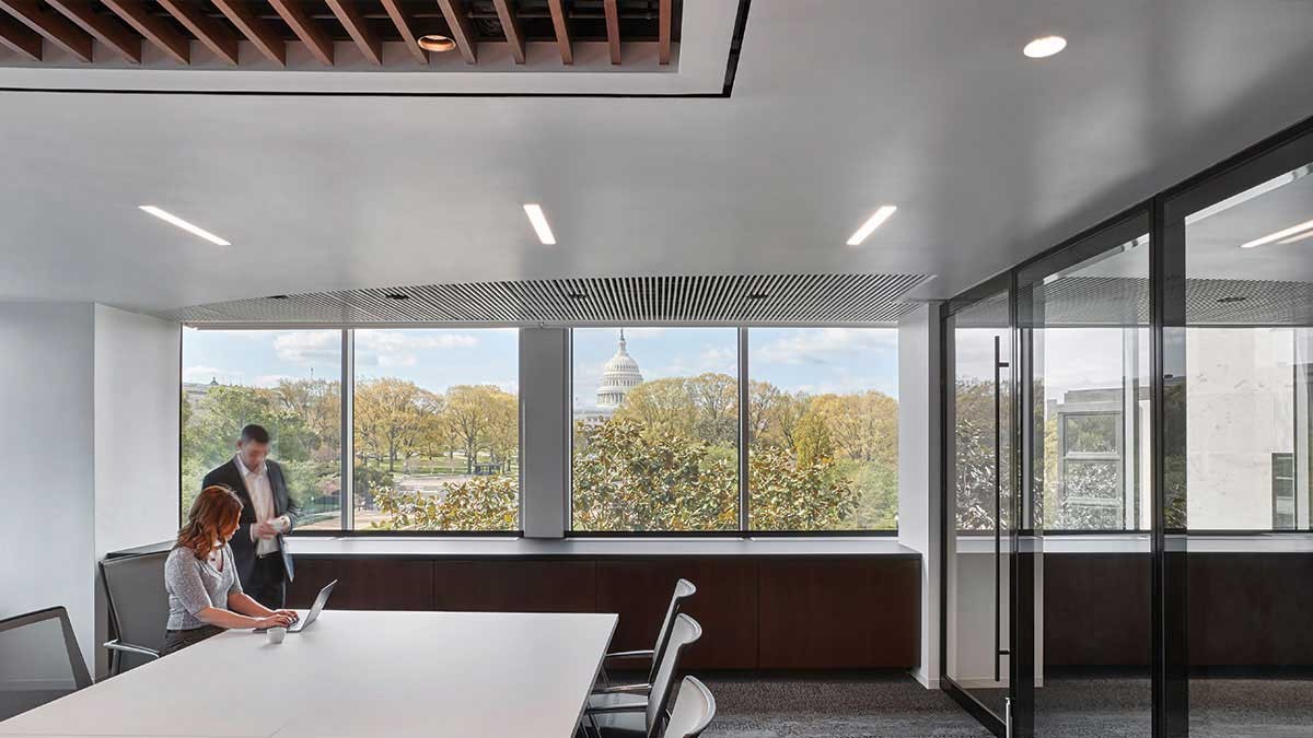 Picture of capitol hill views in JLL office