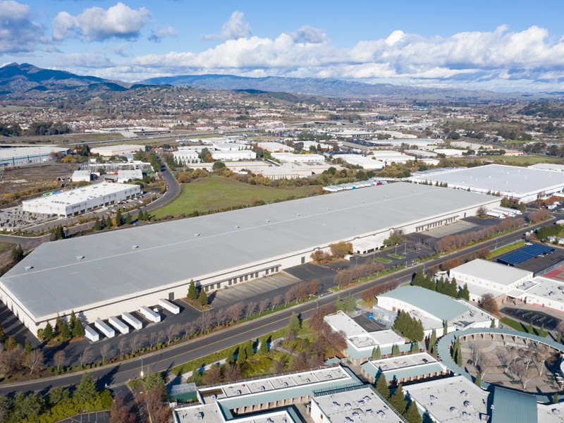North Bay Logistics Center distribution warehouse in Fairfield, California
