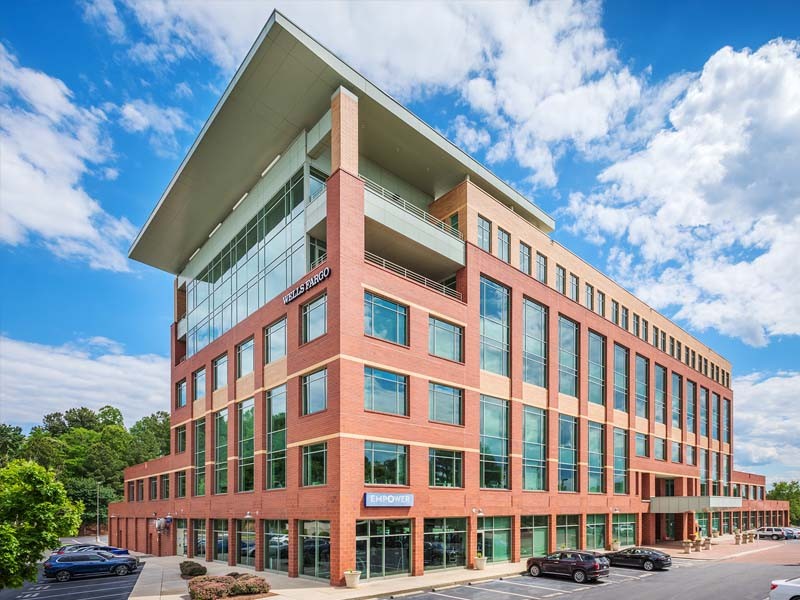 SouthCourt Class A office building in Durham, NC