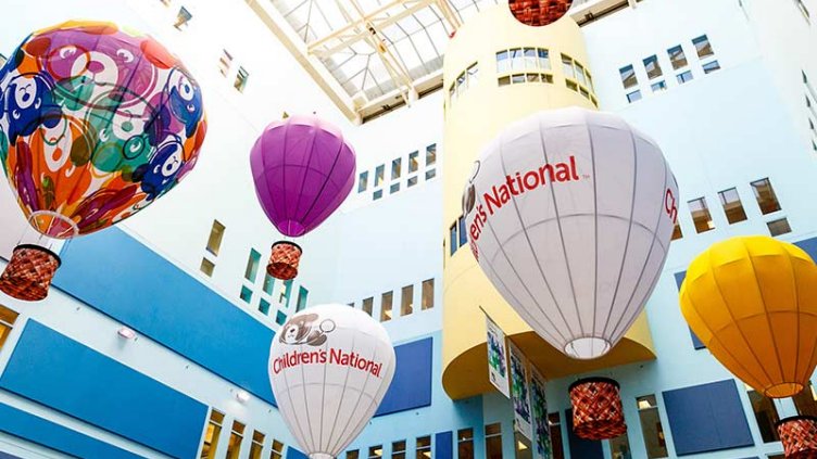 Childrens national hospital atrium